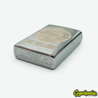 The Bulldog Zippo Chrome Brushed