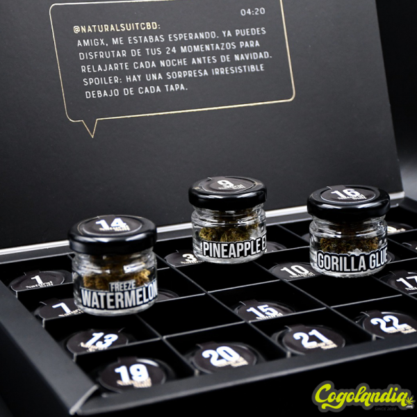 Calendario de Adviento CBD - Natural Suit Parafarmacia y CBD