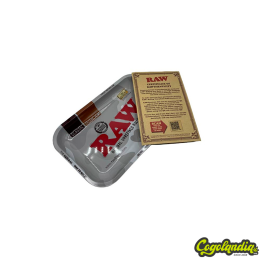 Bandeja Metálica Camuflaje Pequeña - RAW Artículos de fumador