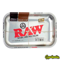 Bandeja Metálica Plateada - RAW
