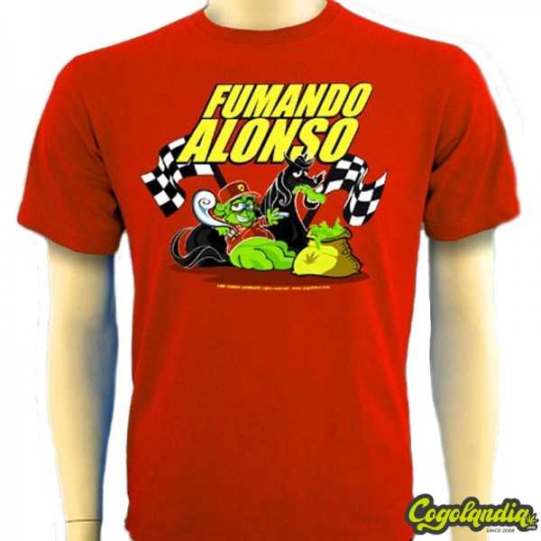 Camiseta Fumando Alonso...