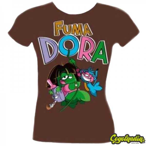 Camiseta Fuma Dora Chica -...