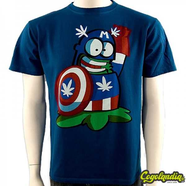 Camiseta Capitan Marihuano...