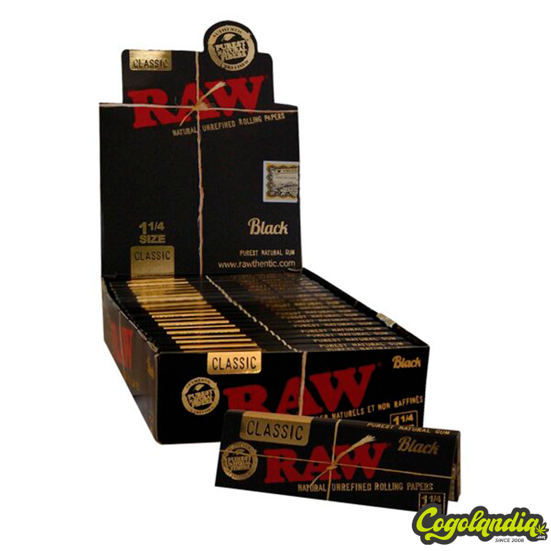 Papel Black Connoisseur 1/4 - RAW