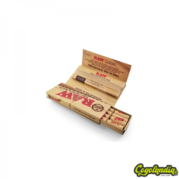 Papel + Tips Connoisseur Classic 1/ Prerolled - RAW