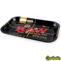 Bandeja Black Pequeña - RAW Bandeja Black Pequeña - RAW Artículos de fumador