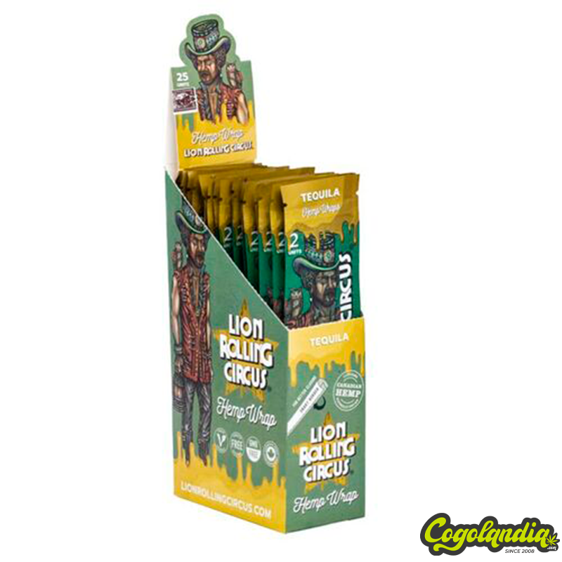Blunt Hemp Wrap 2ud - Lion Rolling Circus