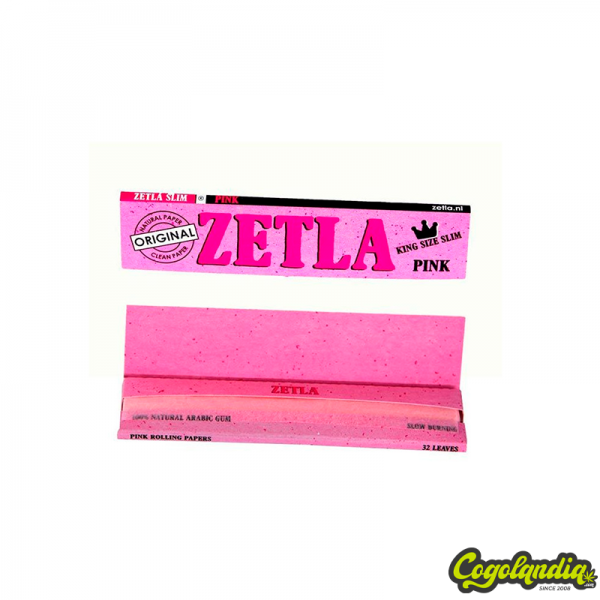 Papel de Fumar Rosa KS - Zetla