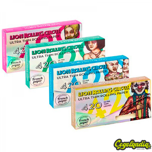 Papel Silver - Lion Rolling Circus