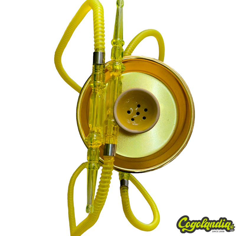 Cachimba Lampara Amarilla 82 cm