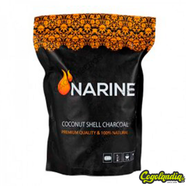Bolsa Carbón Coco Hexagonal 500 g - Narine