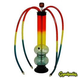 Bong Acrílico 4 Tubos 36 cm Artículos de fumador