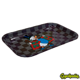 Bandeja Metálica Rich Duck Artículos de fumador