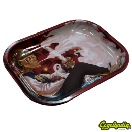 Bandeja Metálica Pequeña Kush Bong Smoke Artículos de fumador