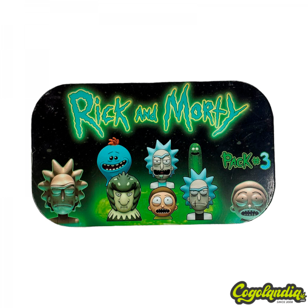 Tapa Magnética Para Bandeja Rick & Morty (27x16)