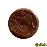 Grinder de madera tallado OM