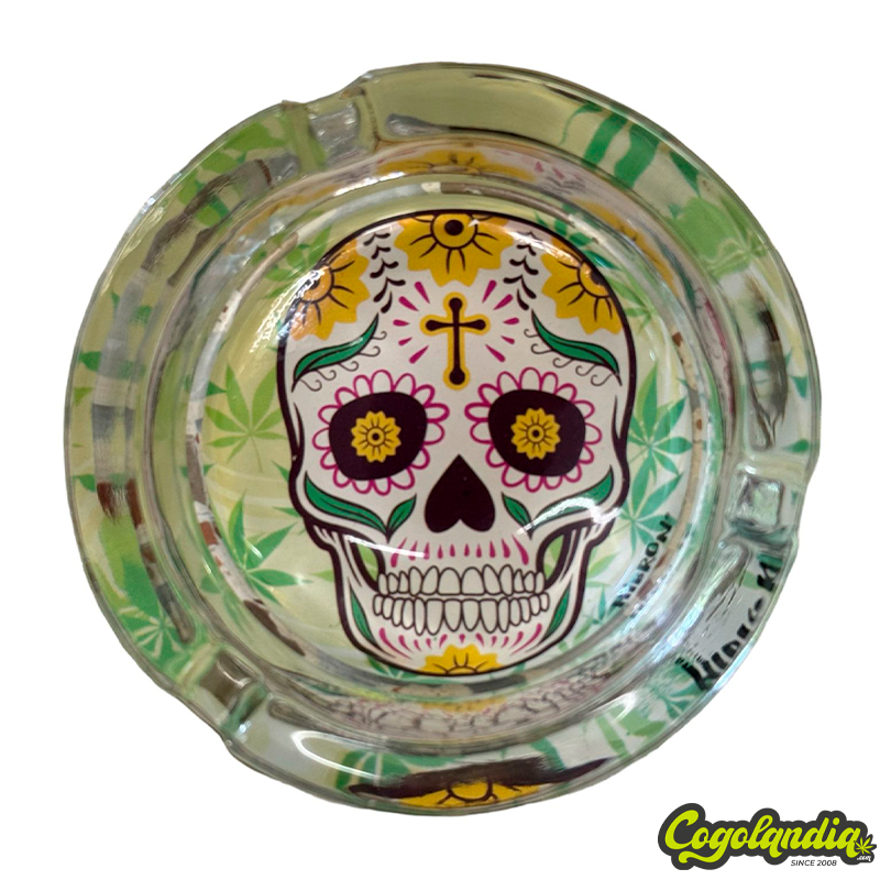 Cenicero de Cristal Catrina - Hibron