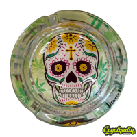 Cenicero de Cristal Catrina - Hibron