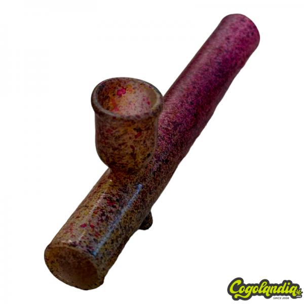 Pipa fumar larga con estuche
