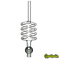 Pipa de Cristal Doble Espiral Inicio