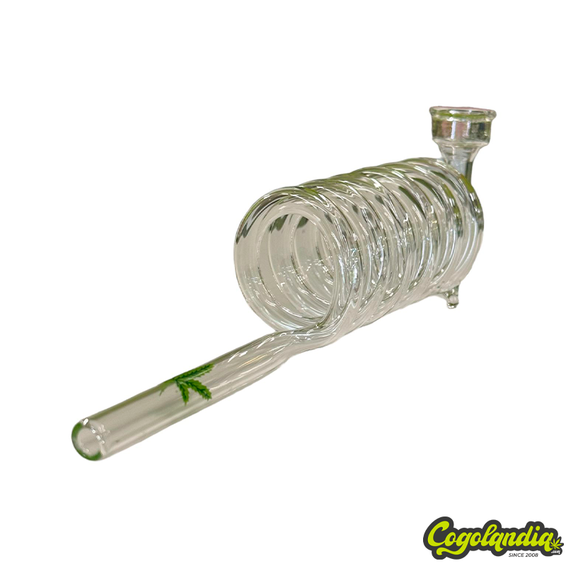 Pipa Cristal Espiral Inicio