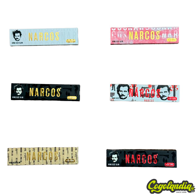 Papel King Size + Tips Edición Limitada - Narcos