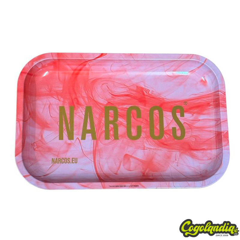 Bandeja Metálica Rosa - Narcos