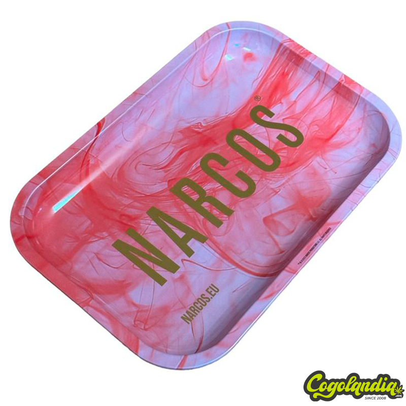 Bandeja Metálica Rosa - Narcos
