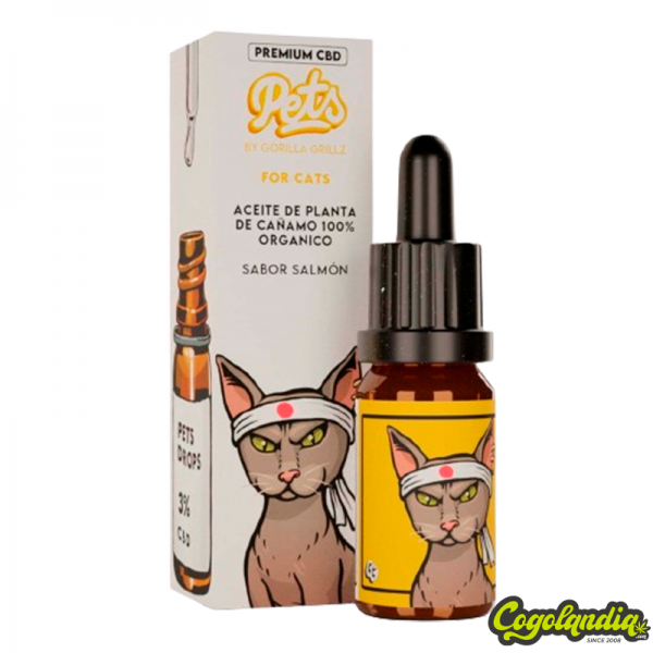 CBD Pets Para Gatos 3 % Sabor Salmon – Gorilla Grillz