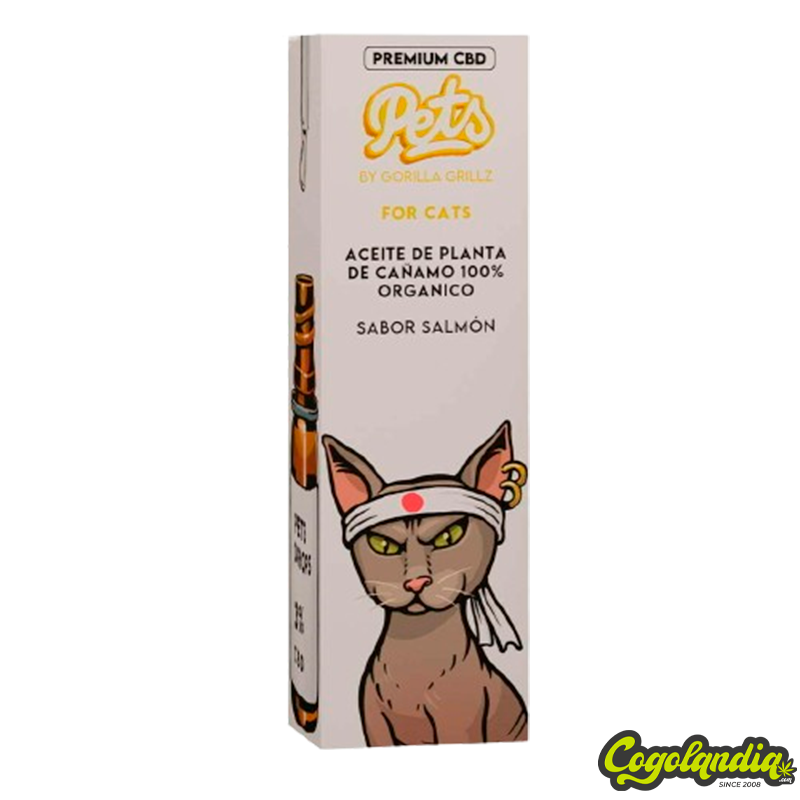 CBD Pets Para Gatos 3 % Sabor Salmon – Gorilla Grillz