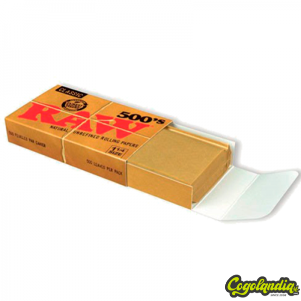 PAPEL RAW 1 1/4 500