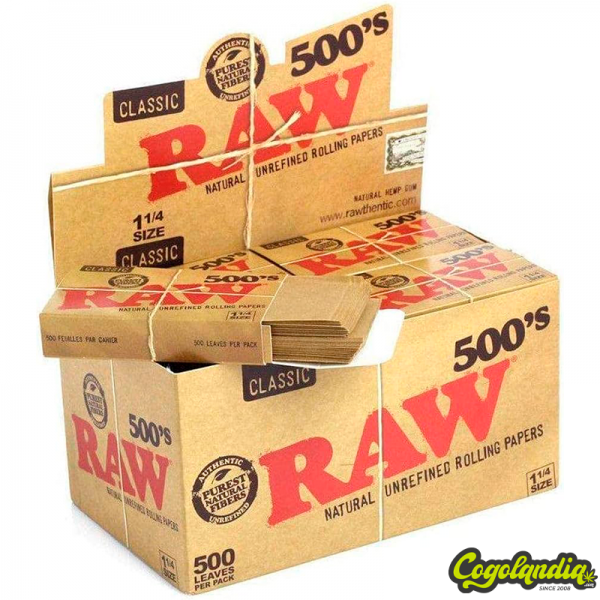 Papel 1 1/4 500 - RAW Inicio