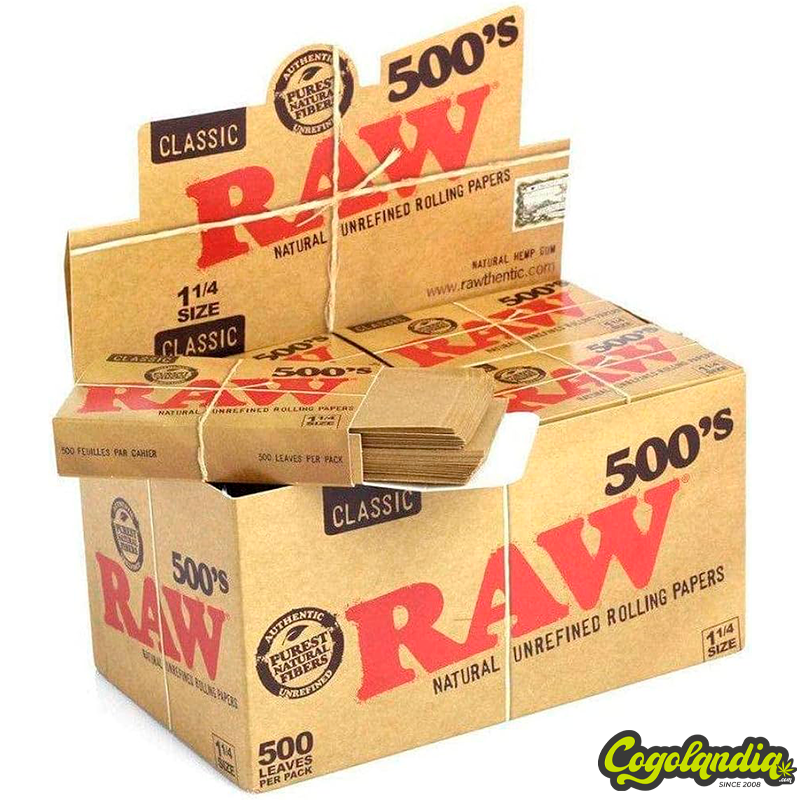 Papel 1 1/4 500 - RAW Inicio