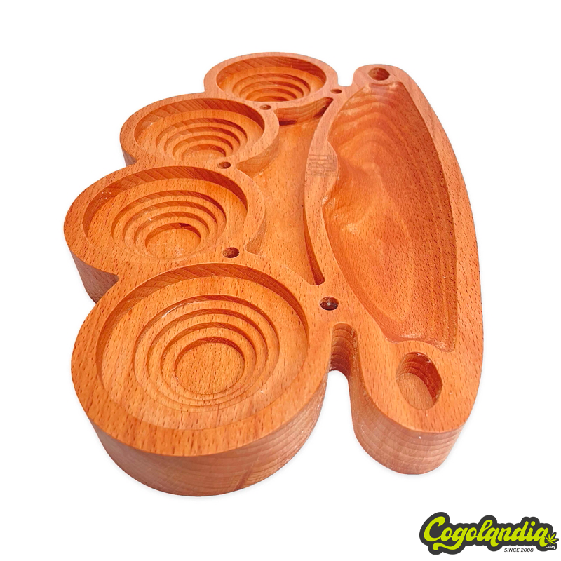 Bandeja Racer Tray Madera - Kru