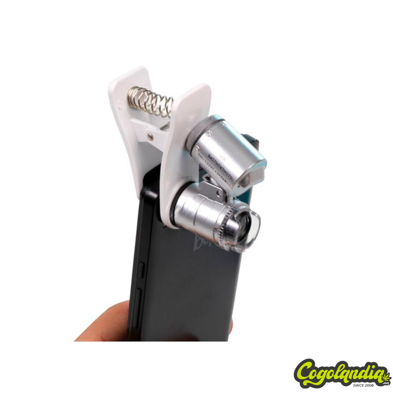 Microscopio 60x Con Clip Cosecha. 