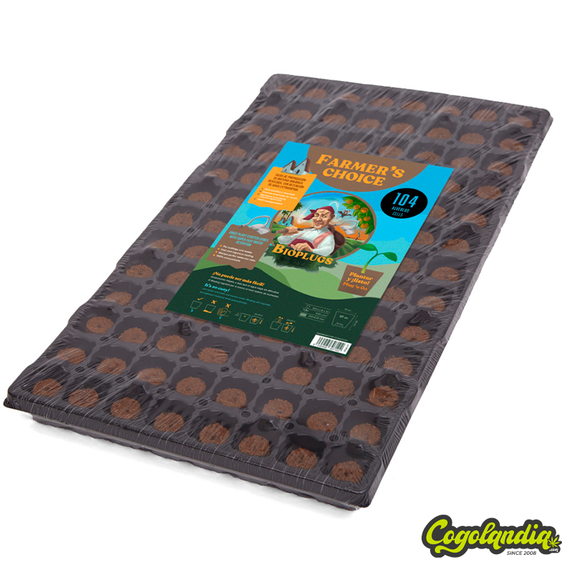 Bandeja Bioplugs Dry - Farmer's Choice