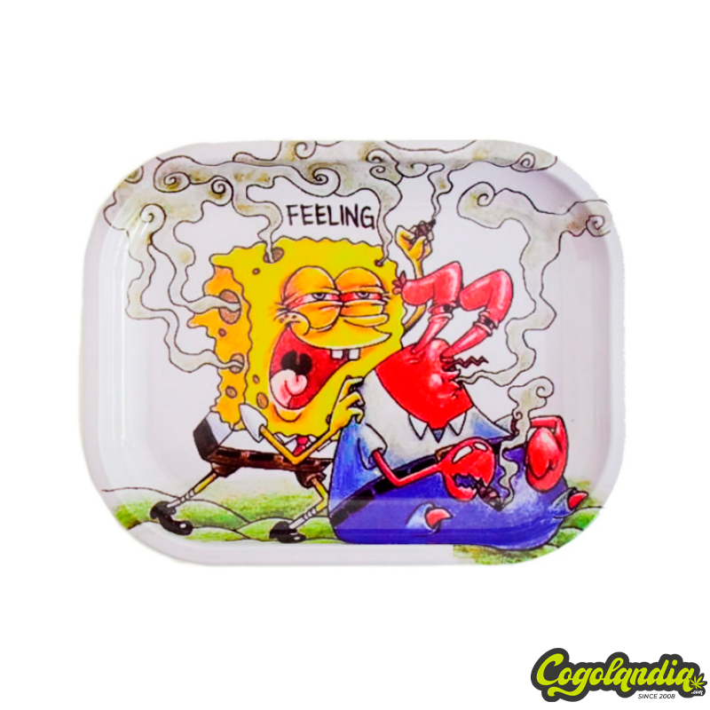 Bandeja Metálica Perqueña Smokey Bob