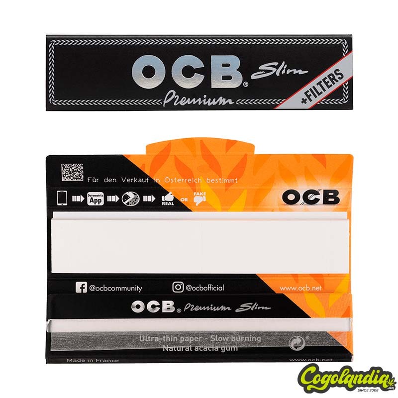 Papel King Size Premium + Tips - OCB