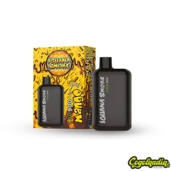 Vaper Desechable CBD Broad Spectrum 750 mg - Iguana Smoke