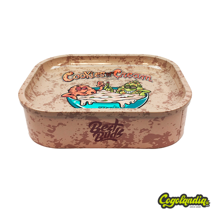 Caja Metálica con Bandeja Cookies & Cream - Best Buds