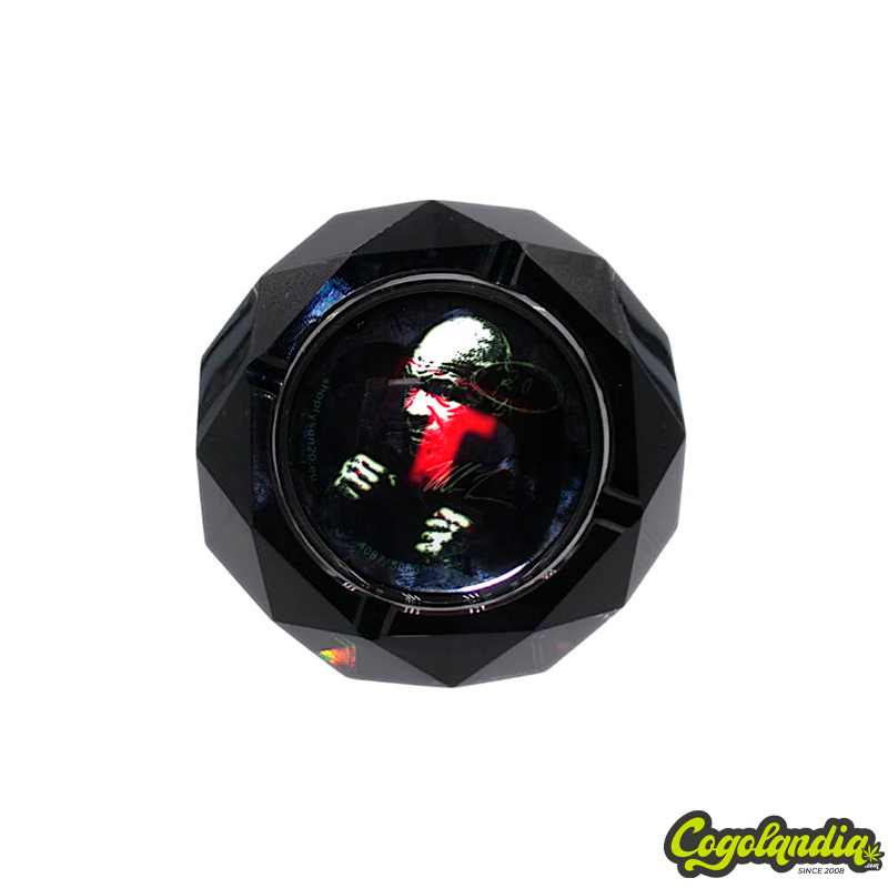 Cenicero de Cristal Negro Boxing Mike Diamond Cut - Tyson 2.0