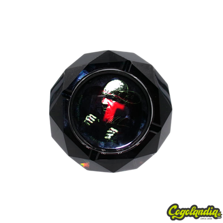 Cenicero de Cristal Negro Boxing Mike Diamond Cut - Tyson 2.0 
