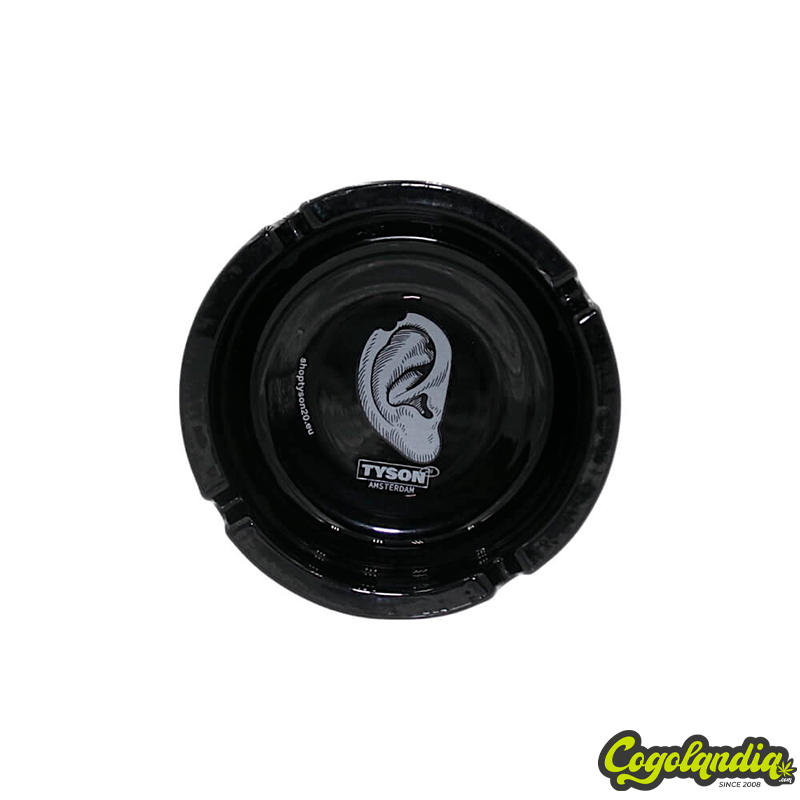 Cenicero de Cristal Negro Mike Bite - Tyson 2.0