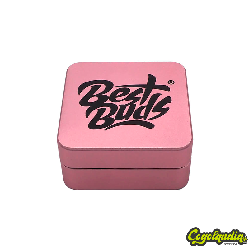 Grinder de Aluminio Cuadrado Flat - Fast Buds Grinder de Aluminio Cuadrado Flat - Fast Buds