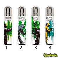 Mechero Clipper Classic Urban Weed