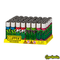 Mechero Clipper Classic Urban Weed 2 