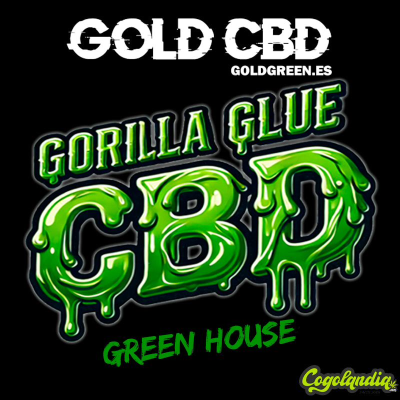 Small Buds GreenHouse Gorilla Glue 10g - Gold CBD
