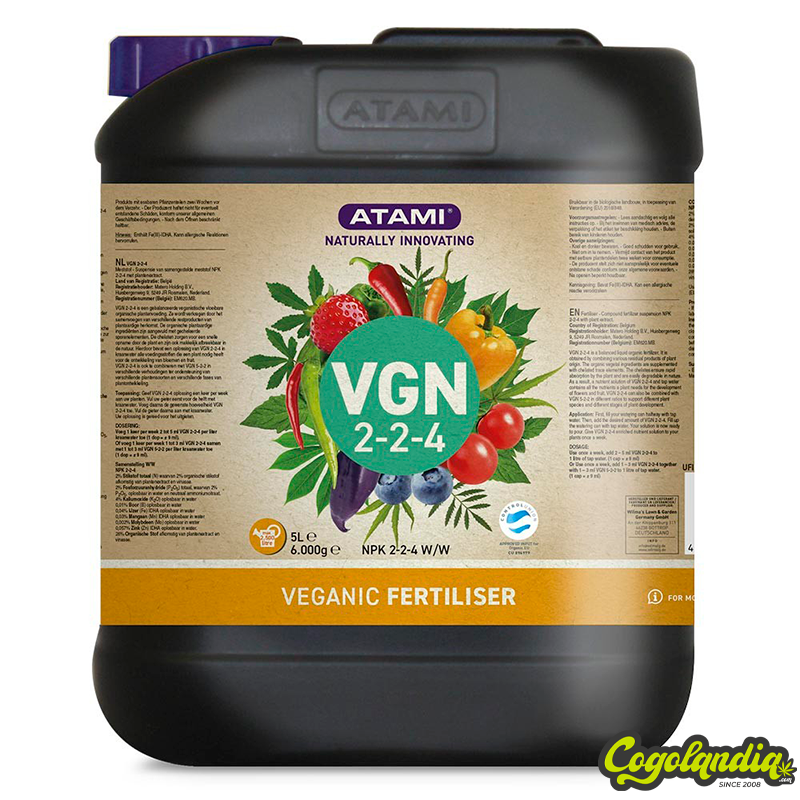 Fertilizante VGN 2-2-4 - Atami Abonos y Fertilizantes Marihuana