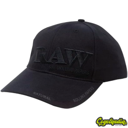 Gorra Black Visera Redonda - RAW