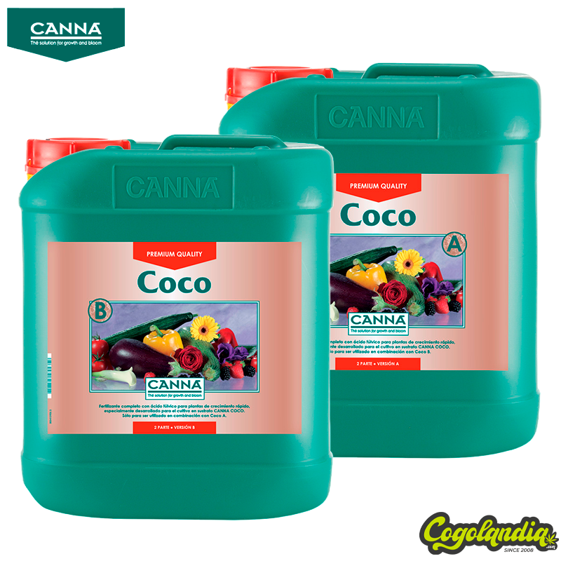 Coco A+B - Canna Abonos y Fertilizantes Marihuana